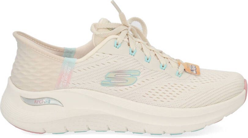 Skechers Arch fit 2.0 easy chic NTPK Wit