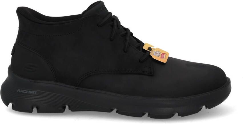 Skechers Slip-Ins Arch Fit Garza Veterschoenen Heren Zwart - Foto 3