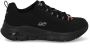 Skechers Arch Fit Metro Skyline 149147-BBK Vrouwen Zwart Sneakers - Thumbnail 4