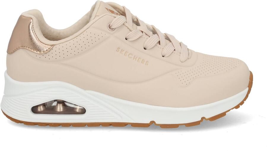 Skechers Uno Golden Air Sneakers Dames Beige - Foto 3