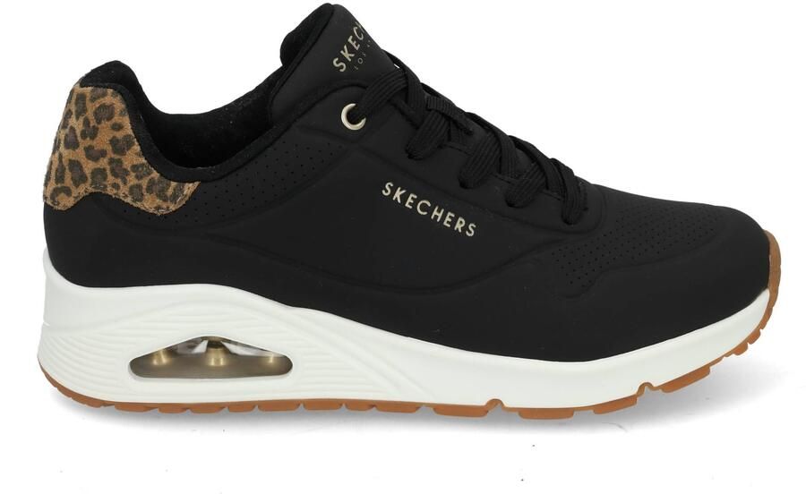 Skechers Uno Jungle Nite Sneakers Dames Zwart - Foto 4