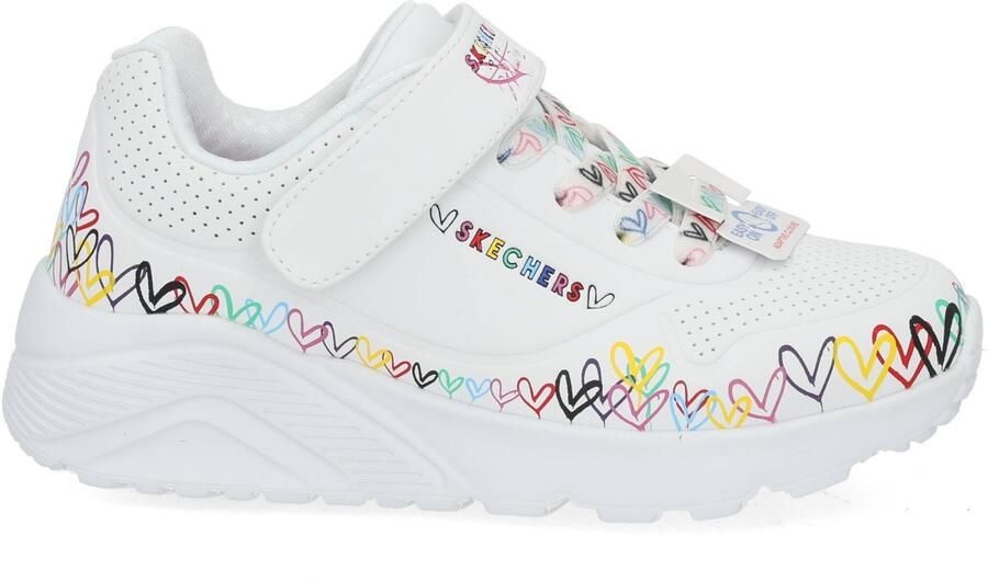 Skechers Lage Sneakers Uno lite heart craze