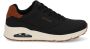 Skechers Air-Cooled Memory Foam Sneaker Black Heren - Thumbnail 3