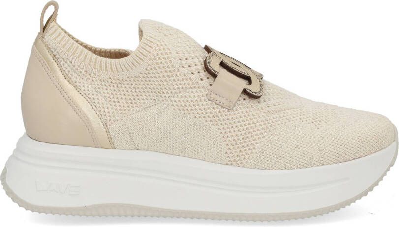 SOFTWAVES Sneakers Dames 9.13.03 Maat: 38 Materiaal: Textiel Kleur: Beige - Foto 2