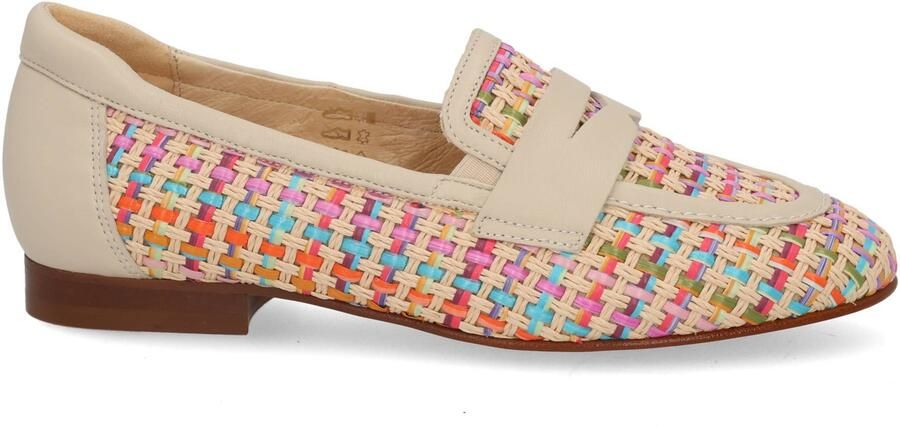 Softwaves Dames Instappers & Ballerina's Selda Fuchsia almod Multi - Foto 3