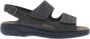 Solidus Solid 20420 Grijs kleurige heren sandalen met klittenband sluiting - Thumbnail 2