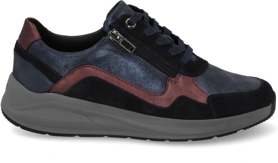 Solidus Dames sneaker Artikel 545512.80834 Extra breed Wijdte H K Blauw Combi - Foto 2
