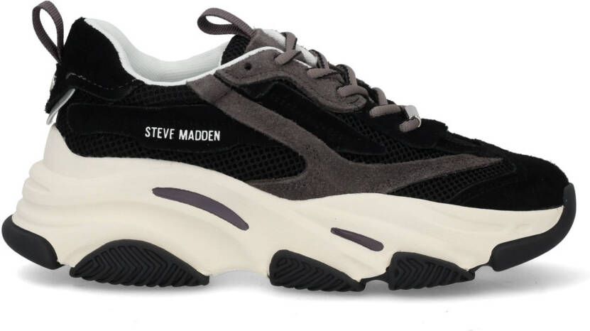 Steve Madden Possession-E Black Dames Sneaker SM19000033-03006-BSO - Foto 9