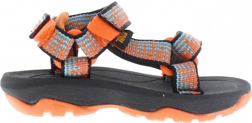 Teva Hurrica XLT 2 Schoolkind outdoor sandalen oranje lichtblauw zwart kids
