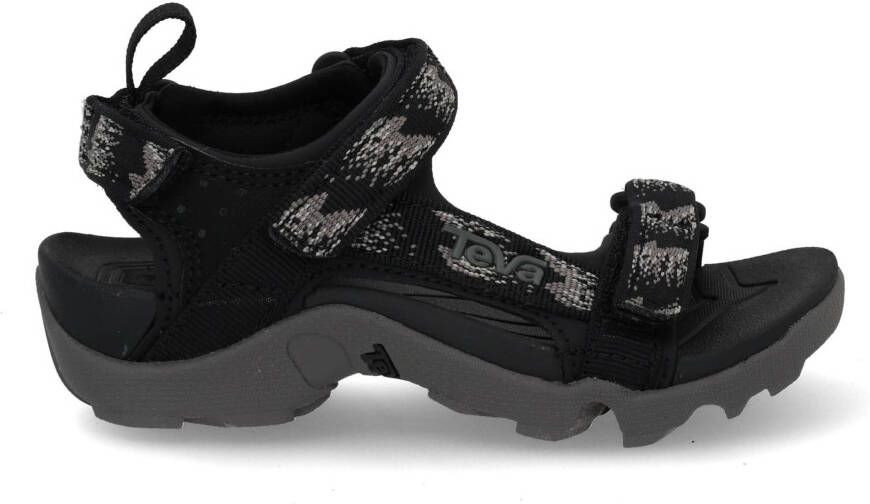 Teva Tanza kleuter schoolkind sandalen zwart - Foto 6