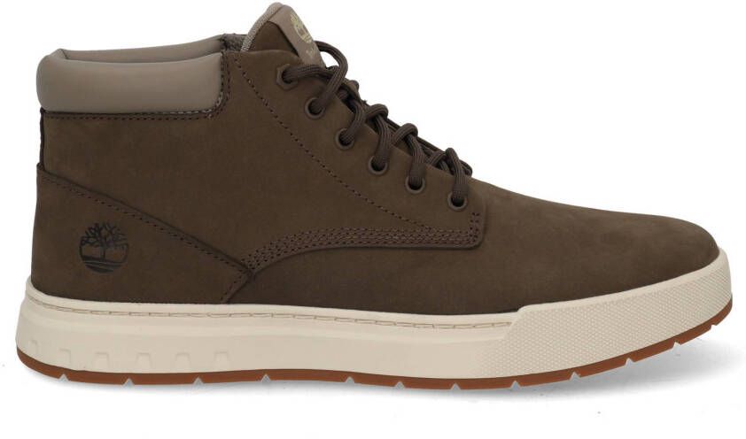 TIMBERLAND Veterschoenen Heren Maple Grove Mid Lace Up Maat: 43 Materiaal: Nubuck Kleur: Bruin - Foto 4
