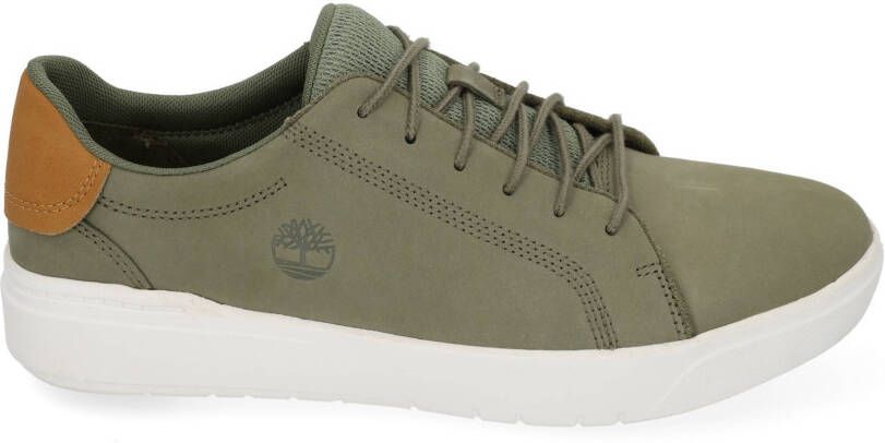 TIMBERLAND Lage Sneakers Heren Seneca Bay Low Maat: 41 Materiaal: Leer Kleur: Groen - Foto 7