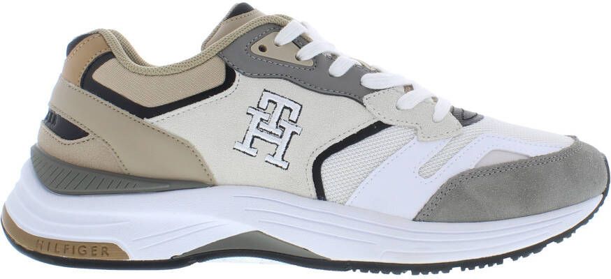 Tommy Hilfiger Modern prep sneaker mix AEG beige