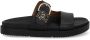 Tommy Hilfiger Leren sandalen met antislipzool - Thumbnail 1