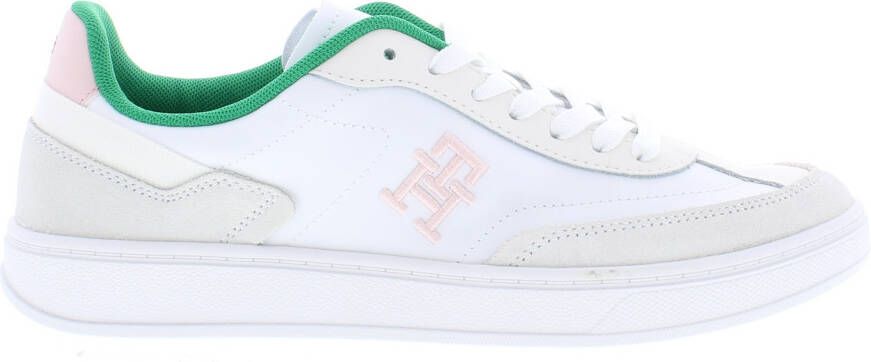 Tommy Hilfiger The heritage court 0K4 white green Groen