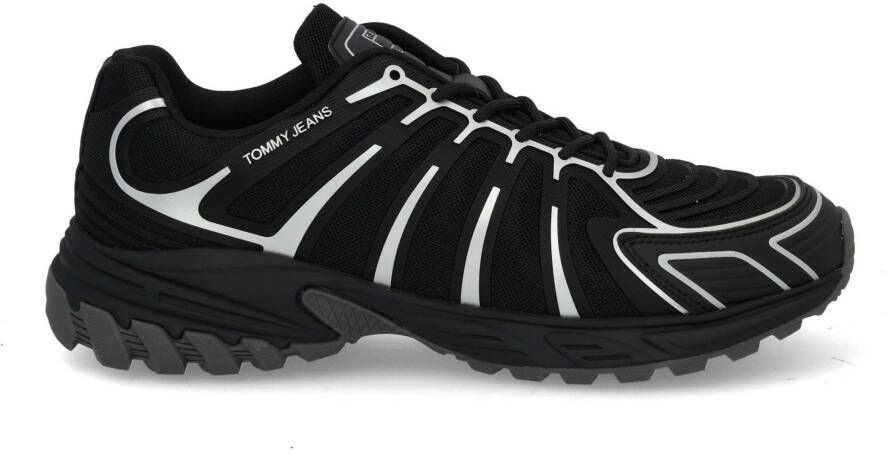 Tommy Hilfiger TJM outdoor runner BDS black Zwart