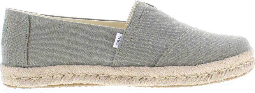 Toms Alpargata rope 10020859 olive Groen