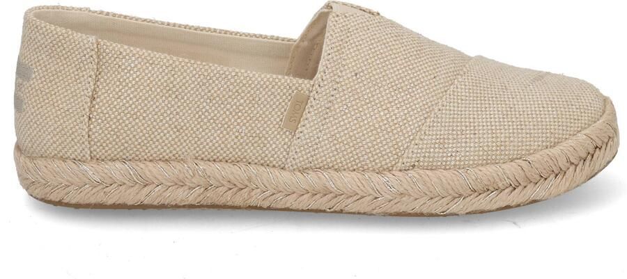 Toms Alpargata Rope 2.0 Vegan Espadrilles Dames Goud - Foto 2