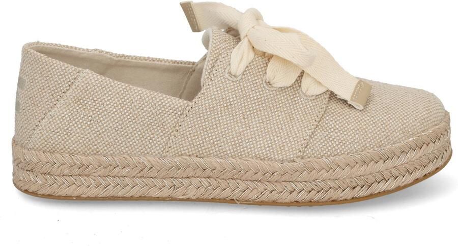 Toms Carolina Lace Up Instappers Dames Goud - Foto 2