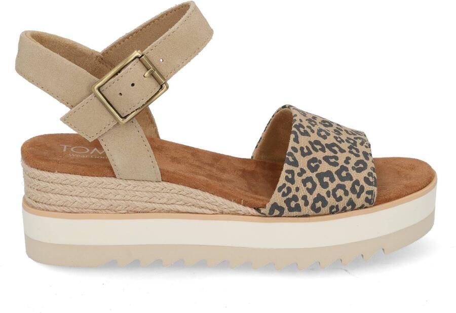 Toms Diana 10023086 beige multi bruin