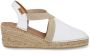 Toni Pons Tossa Dames Espadrilles Blanc Wit Leer TOSSAblanc - Thumbnail 3