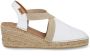 Toni Pons Tossa Dames Espadrilles Blanc Wit Leer TOSSAblanc - Thumbnail 4