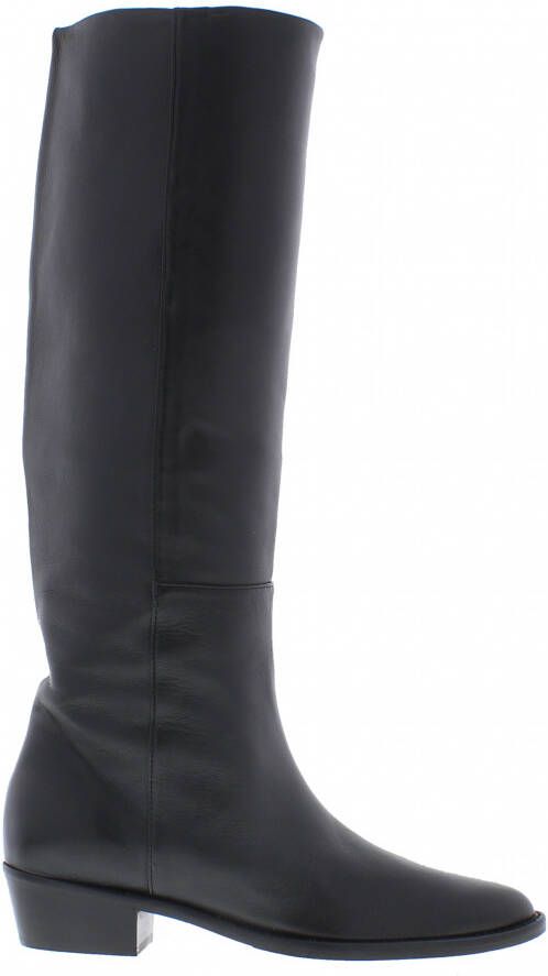 Toral Lederen kniehoge laarzen Zwart Dames - Foto 5