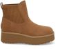 UGG Chelsea Boots Dames W Cityfunc Chelsea Maat: 38 Materiaal: Suède Kleur: Camel - Thumbnail 1