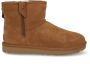 UGG Vachtlaarzen Dames Classic Mini Bailey Zip Maat: 42 Materiaal: Suède Kleur: Camel - Thumbnail 2