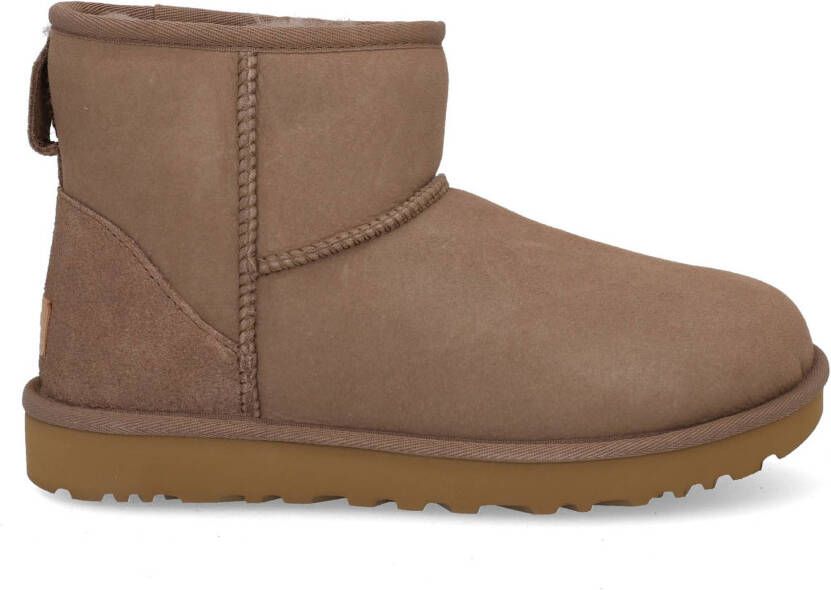 UGG Vachtlaarzen W Classic Mini Ii Maat: 42 Materiaal: Suède Kleur: Camel - Foto 8
