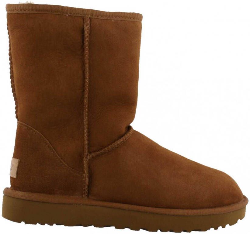 UGG Klassieke laarzen Heren Boots Laarzen Herenschoenen Suède Classic short Cognac - Foto 11