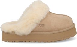 UGG Pantoffels Dames W Disquette Suède Beige