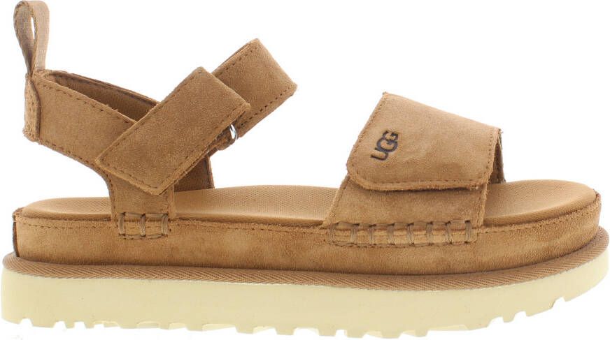 UGG Plateausandalen W GOLDENSTAR plateausandaal sandaal met klittenbandsluiting - Foto 12