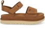 UGG Plateausandalen W GOLDENSTAR plateausandaal sandaal met klittenbandsluiting - Thumbnail 2