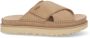 UGG Slippers Dames W Goldenstar Cross Slide Maat: 41 Materiaal: Rubber Kleur: Beige - Thumbnail 5