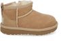 Ugg Classic Ultra Mini-laars voor kinderen in Beige - Thumbnail 2