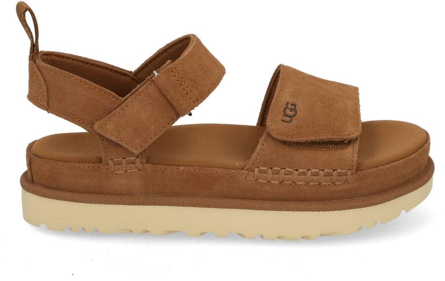 UGG Plateausandalen W GOLDENSTAR plateausandaal sandaal met klittenbandsluiting - Foto 10