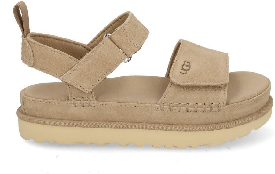 UGG Sandalen met Hak Dames W Goldenstar Maat: 37 Materiaal: Suède Kleur: Beige - Foto 3