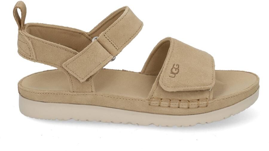 UGG Sandalen met Hak W Goldenstar Suède Beige