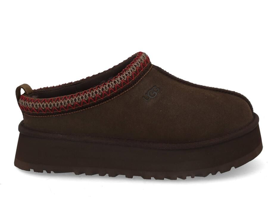 Ugg Tazz Slippers en Sandalen Dames Bruin Leer - Foto 3