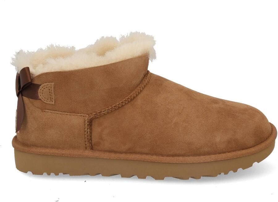 Ugg Ultra mini bailey bow 1185491 CHE chestnut Cognac - Foto 2