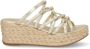 Unisa Platform Wedges Sandalen Yellow Dames - Thumbnail 4