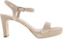 Bruin Tinten Soro Sandalen Dames Beige - Thumbnail 2