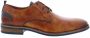 Van Lier Amalfi Nette schoenen Business Schoenen Heren Cognac - Thumbnail 3