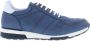 Van Lier Positano Sneakers blauw Nubuck - Thumbnail 2
