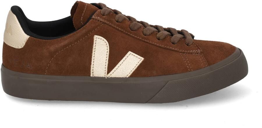 VEJA Campo Suede walnut platine moonrock Suede Dames