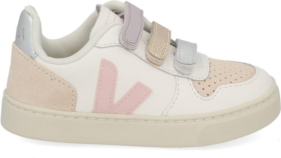 Veja Meisjes Sneakers Small V10 Leren Lage sneakers Wit - Foto 2