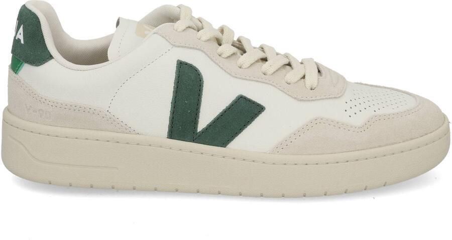 VEJA Lage Sneakers V-90 Maat: 40 Materiaal: Leer Kleur: Wit - Foto 18