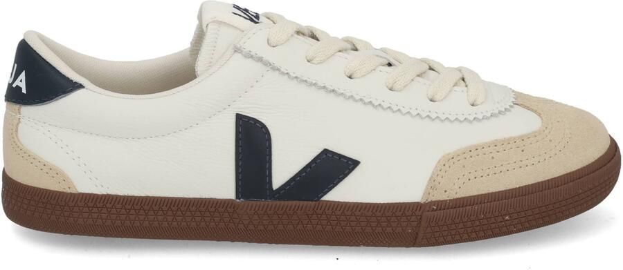 Veja Witte Leren Volley Sneakers Multicolor Dames - Foto 5