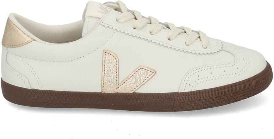 VEJA Lage Sneakers Dames Volley Maat: 38 Materiaal: Leer Kleur: Wit - Foto 3
